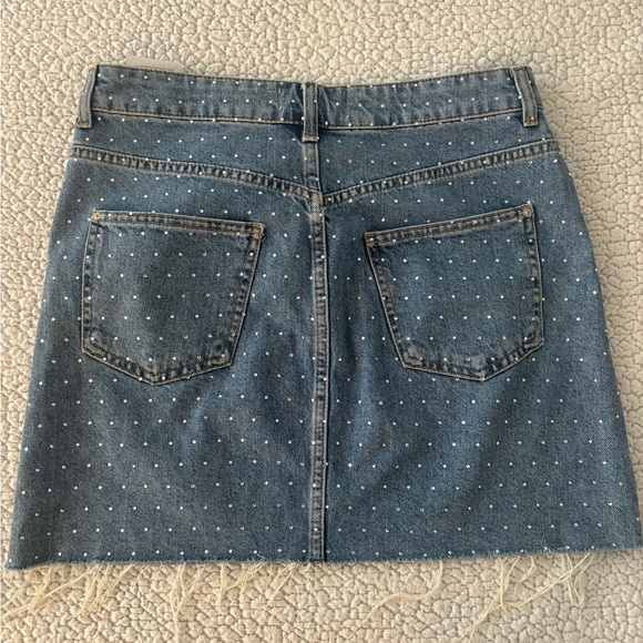 Mango Denim Mini Skirt - Picture 4 of 4
